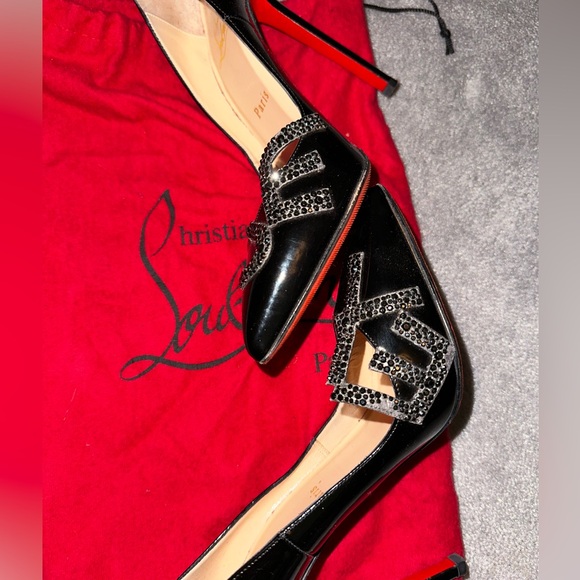 Christian Louboutin Sex 120 Patent leather Pumps - Picture 3 of 5